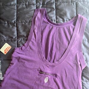 Free People Movement Hot Shot Tunic Tank Champion Size Small